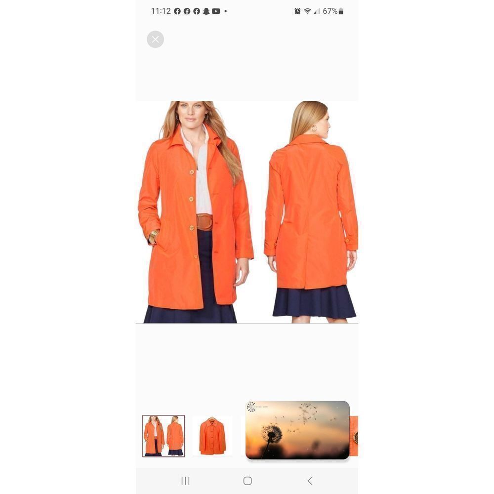 Ralph Lauren Citrus Trench
